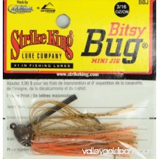 Strike King Bitsy Bug Jig, Pumpkin Crawfish 004587799
